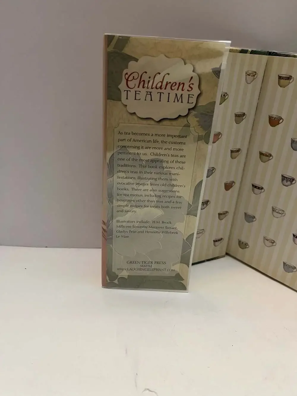 Children's Teatime by Deborah Thomas Green Tiger Press Hardcover Book